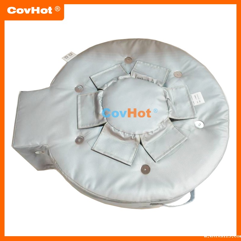 食品粮油企业人孔视镜保温衣，可拆卸方便观察，耐高温防腐